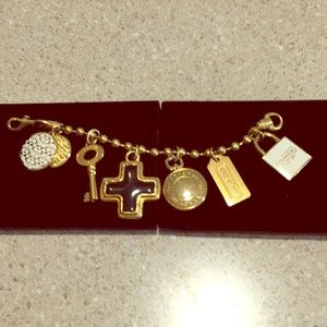 Coach statement bracelet